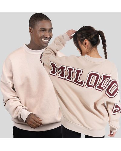 Smilodox Sweatshirt Brail Oversize - Pink