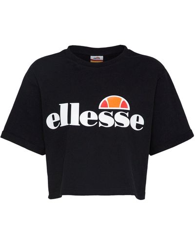 Ellesse T-Shirt Alberta (1-tlg) Plain/ohne Details, Weiteres Detail - Schwarz