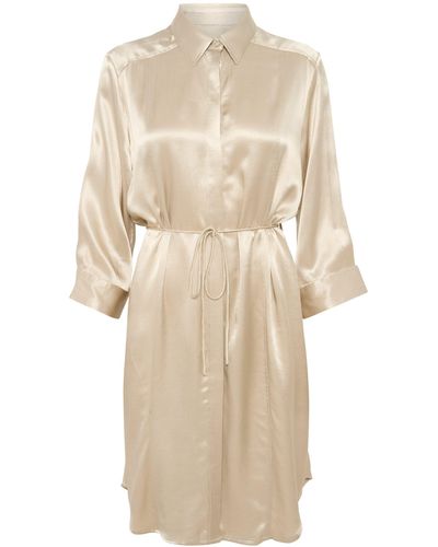 Soaked In Luxury Jerseykleid Kleid SLMilu - Natur