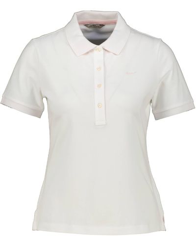 GANT Poloshirt Regular Fit (1-tlg) - Weiß