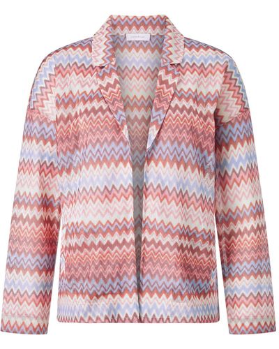 Rich & Royal Blusenblazer knit oversized blazer - Pink