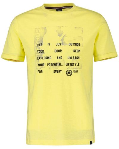 Lerros T-Shirt - Gelb