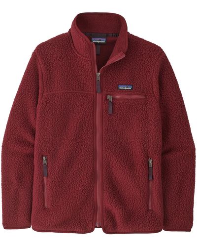 Patagonia Outdoorjacke Womens Retro Pile Fleece Jacket - Rot