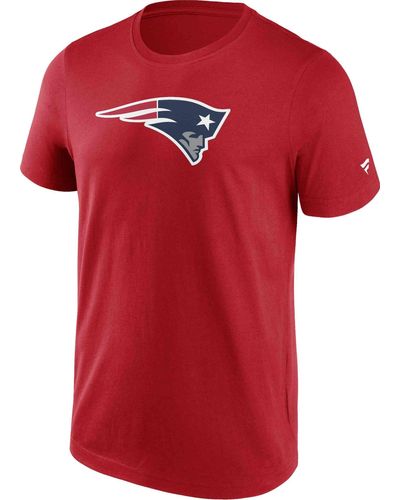 Fanatics T-Shirt NFL New England Patriots Primary Logo Graphic - Rot