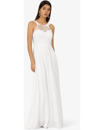 Kraimod Abendkleid aus hochwertigem Polyester Material - Weiß