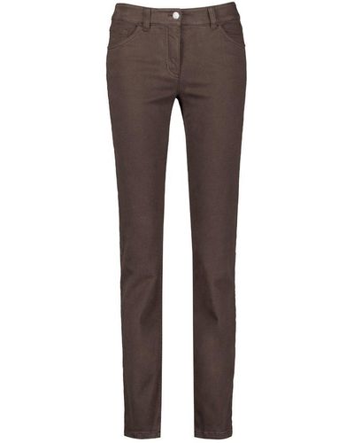 Gerry Weber 5-Pocket-Jeans Best4ME Perfect Fit Organic Cotton (92151-67951) von - Grau