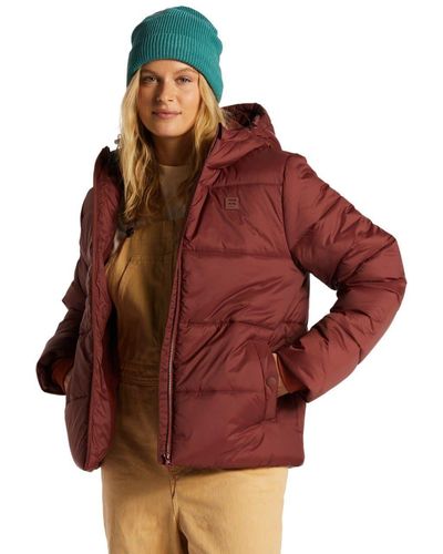 Billabong W Transport Puffer 4 Anorak - Rot