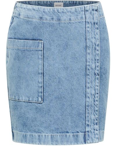 Mustang Jeansrock - Blau