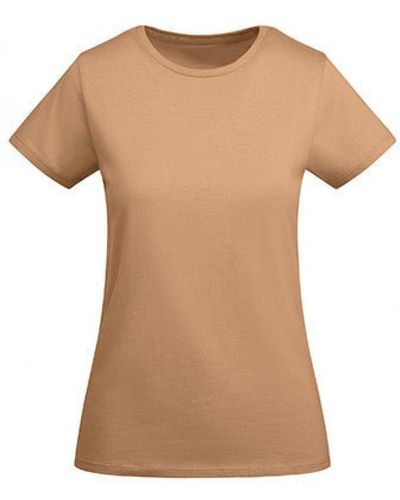 Roly Rundhalsshirt Women ́ T-Shirt Breda S bis 3XL - Natur