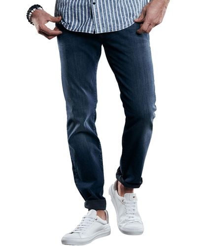 emilio adani Super-Stretch-Jeans slim fit - Blau