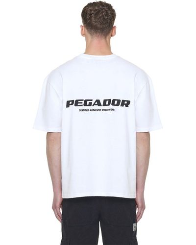 PEGADOR T-Shirt Colne XL (1-tlg., kein Set) - Weiß