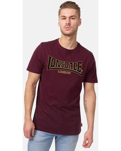 Lonsdale London T-Shirt Classic - Blau