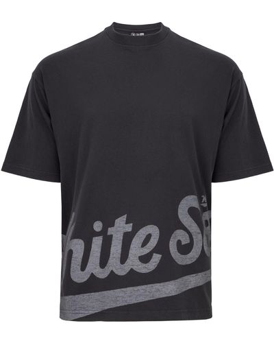 KTZ Print-Shirt Oversized WASHED Chicago White Sox - Schwarz