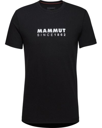 Mammut Kurzarmshirt Core T-Shirt Men Logo BLACK - Schwarz