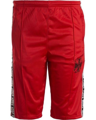 West Coast Choppers Shorts - Rot
