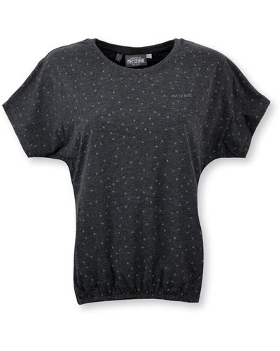 Mazine Shirt Murphy T, black melange - Schwarz