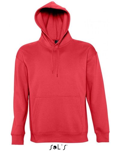 Sol's Kapuzenpullover Hooded-Sweater Slam / Kapuzenpulli - Rot