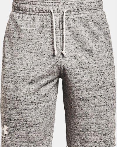 Under Armour ® Funktionsshorts UA RIVAL TERRY SHORT - Grau