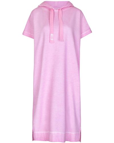 LIEBLINGSSTÜCK Sweatkleid mit Kapuze CLEOFAL (1-tlg) - Pink