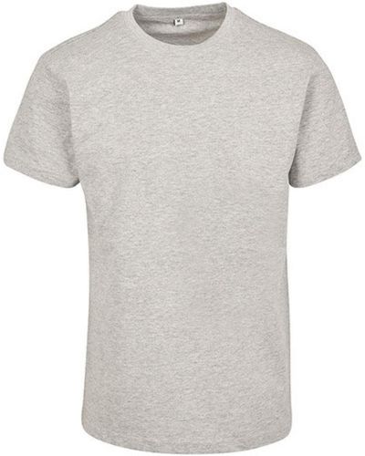Build Your Brand Rundhalsshirt Premium Combed Jersey T-Shirt, gekämmte Baumwolle - Weiß