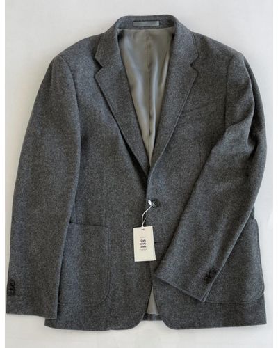 Kent & Curwen AND Kent & Curwen Icon Peaky Blinders Collection Wool Blazer Sakko Jacke J - Grau