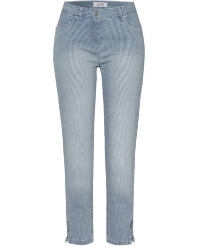 Toni Regular-fit-Jeans Perfect Shape Zip 7/8 - Blau