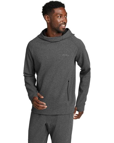 Eddie Bauer Kapuzensweatshirt Easy River Sweatshirt mit Kapuze - Schwarz