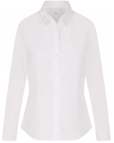 Seidensticker Outdoorhemd Women ́s Blouse Regular Fit Oxford Longsleeve Bluse - Weiß