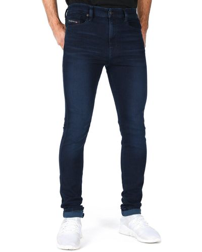 DIESEL Skinny-fit-Jeans High Waist - Blau