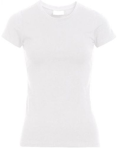 Promodoro Rundhalsshirt Women ́s Slim Fit T-Shirt - Weiß