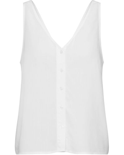EDITED Shirttop Kendra (1-tlg) Plain/ohne Details - Weiß