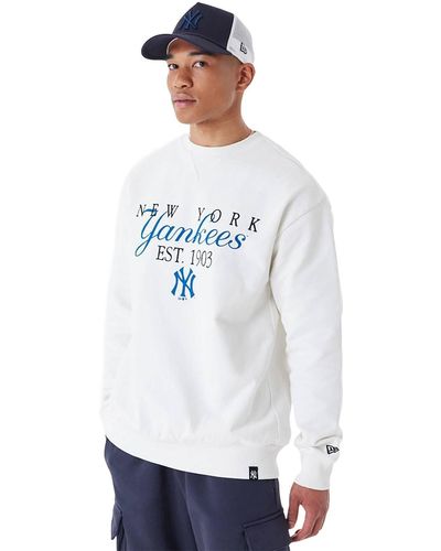 KTZ Sweater Sweatpulli Era MLB Lifestyle New York Yankees - Weiß