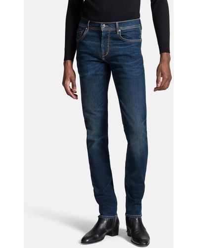 Baldessarini 5-Pocket-Jeans Jack Regular Fit Stretch Denim, elastisch und bequem - Blau