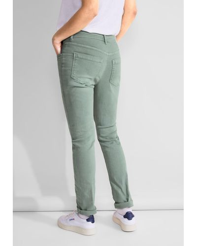 Street One Comfort-fit-Jeans 5-Pocket-Style - Grün