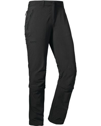 Schoeffel Outdoorhose Pants Engadin1 Zip Off - Schwarz