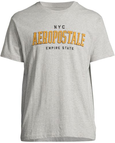 Aéropostale T-Shirt (1-tlg) - Grau