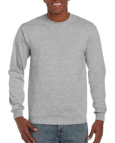 Gildan Hammer Adult Long Sleeve T-Shirt - Grau