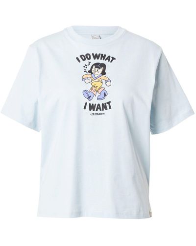 Iriedaily T-Shirt Do What (1-tlg) Plain/ohne Details - Weiß