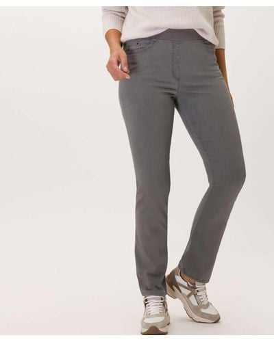 RAPHAELA by BRAX Bequeme Jeans Style PAMINA - Grau