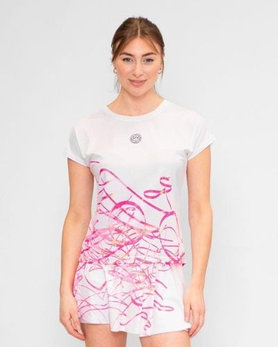 BIDI BADU Decoration Tennisshirt - Pink