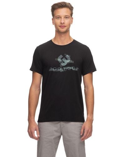 Ragwear T-Shirt - Schwarz