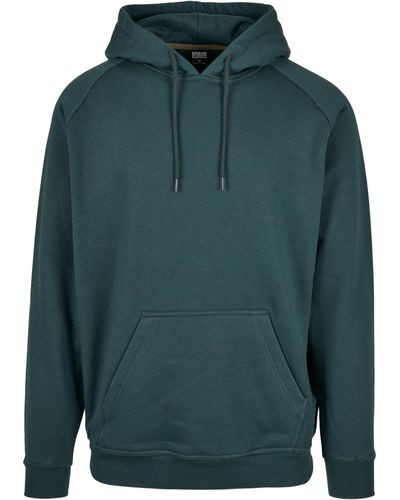 Urban Classics Sweatshirt Blank Hoody - Grün