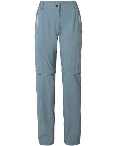 Vaude Outdoorhose Wo Farley Stretch ZO T-Zip Pants II NORDIC BLUE - Blau