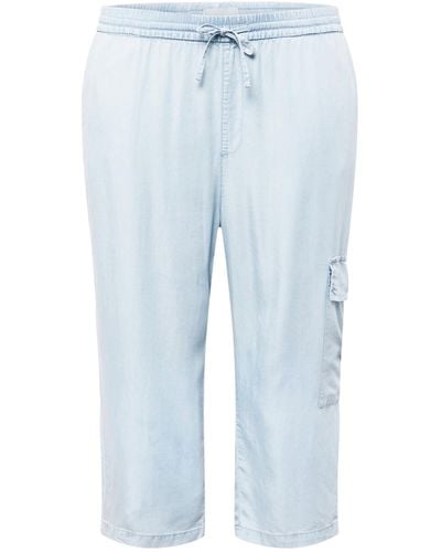 Only Carmakoma 3/4-Jeans BEA (1-tlg) Plain/ohne Details - Blau