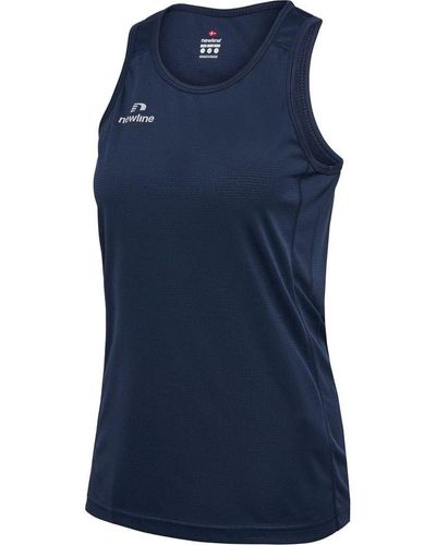 Newline T-Shirt Women'S Athletic Running Singlet - Blau