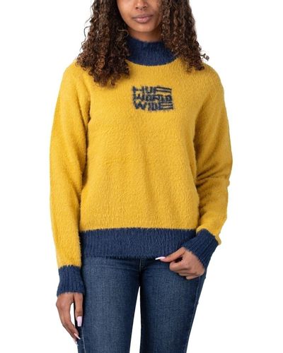 Huf Sweater Disorder Jacquard Sweatshirt - Orange
