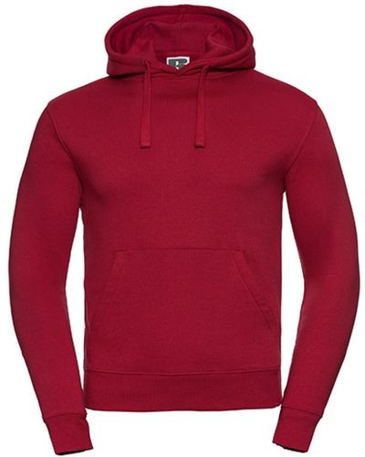 Russell Authentic Hooded Sweat Kapuzenpullover - Rot