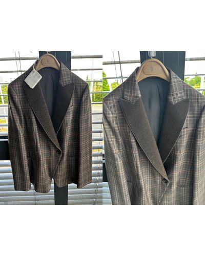 Brunello Cucinelli Jackenblazer EMBELLISHED Blazer Coat Jacke Suit Jacket Monili Sa - Schwarz