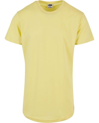 Urban Classics T-Shirt Shaped Long Tee - Gelb