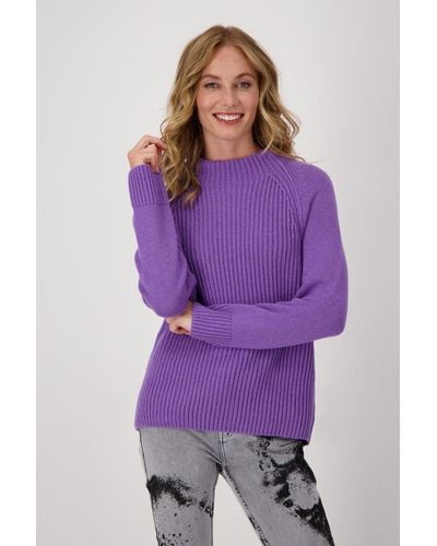 Monari Sweatshirt Pullover - Lila